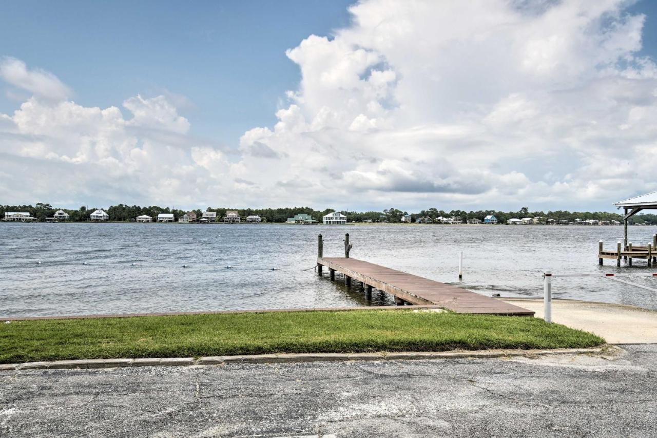 Waterfront Gulf Shores Condo With Patio, Pier And Pool Exterior foto